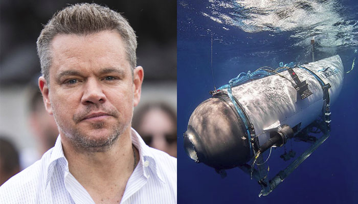 Matt Damon to star in Titan submersible tragedy series directed by James Cameron?