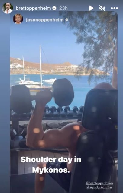 Jason Oppenheims vacation in Mykonos encountered series of unfortunate events