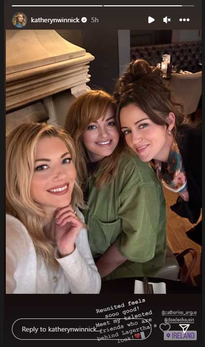 Vikings: Katheryn Winnick meets women behind Lagerthas look
