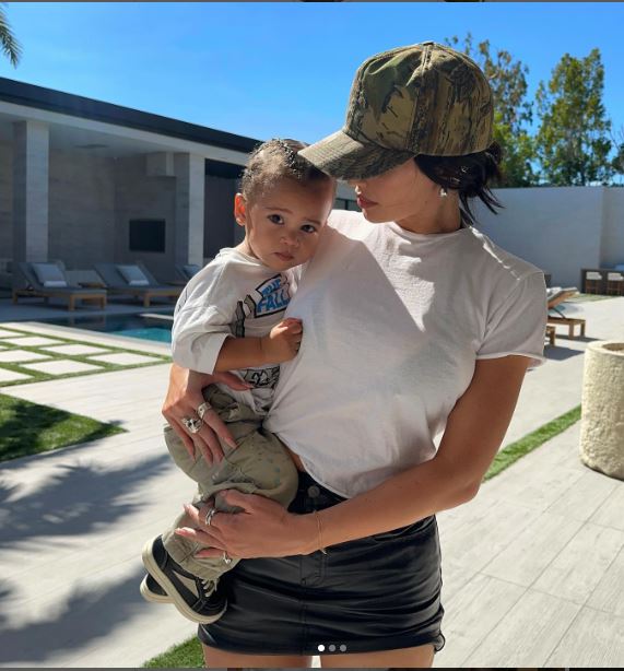 Kylie Jenner spending quality time with her son