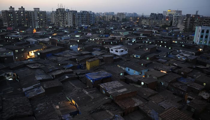 Dusk is setting in Dharavi, Asia's largest slum in Mumbai, India. - AFP/File
