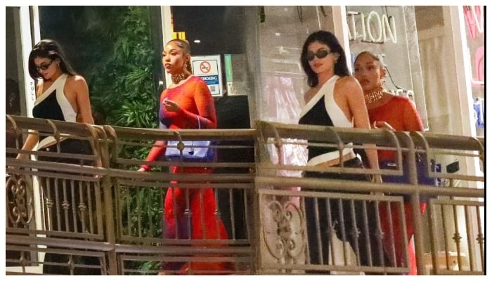 Former BFFs, Kylie Jenner and Jordyn Woods reunite as they enjoy dinner together four years after Tristan Thompson cheating scandal ruined their friendship (photos)