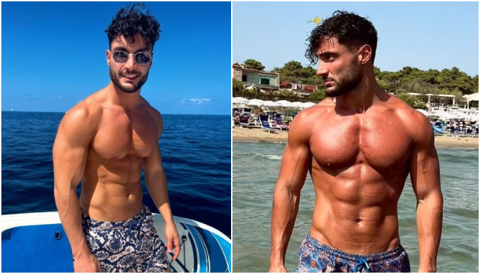 Love Island Alum Davide Sanclimenti Puts Chiseled Abs On Display In love-island-alum-davide-sanclimenti-puts-chiseled-abs-on-display-in