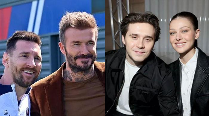 Brooklyn Beckham, Nicola Peltz celebrate David Beckham, Lionel Messi Inter Miami deal 