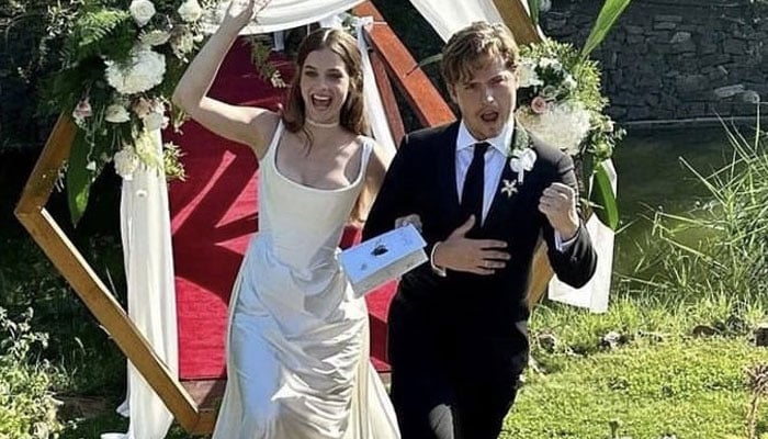 Dylan Sprouse, Barbara Palvin tie the knot in secret wedding ceremony in Hungary: See pics