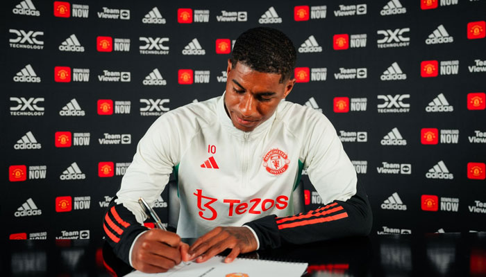 Marcus Rashford commits to Manchester United with new contract until 2028.—@MarcusRashford