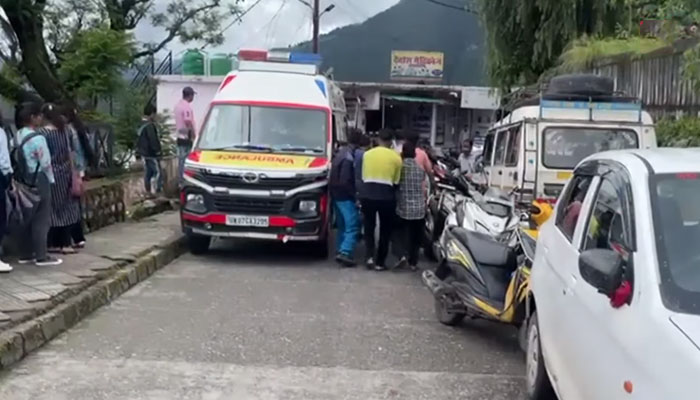 This still taken from an Indian local media shows people busy in a rescue mission after fifteen people died in an electrocution incident in the Indian state of Uttarakhand on July 19, 2023. — Screengrab/YouTube/Times of India