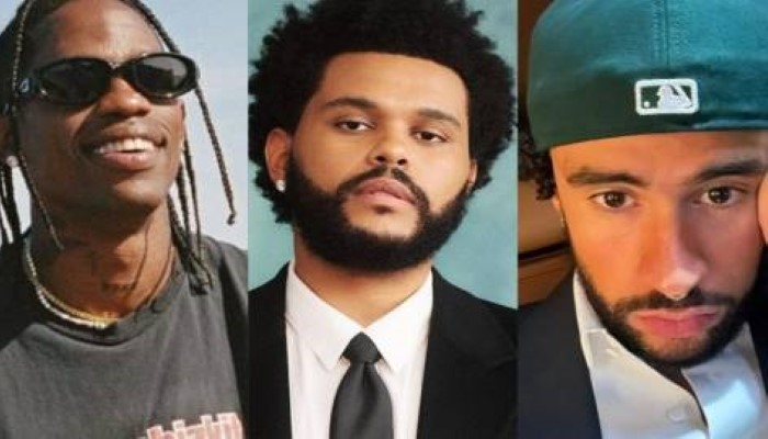 Travis Scotts KPOP teaser reveals collab with The Weeknd and Bad Bunny