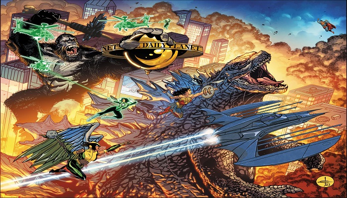 DC unveils massive crossover: Justice League vs. Godzilla vs. Kong
