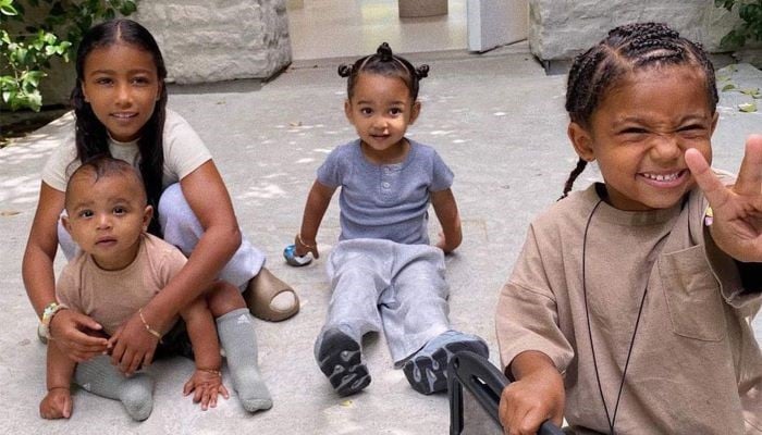 Kim Kardashian shares pool day bliss with her little ones during Miami holiday