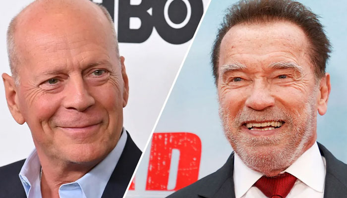 Arnold Schwarzenegger and Bruce Willis encounter happened at a resturant