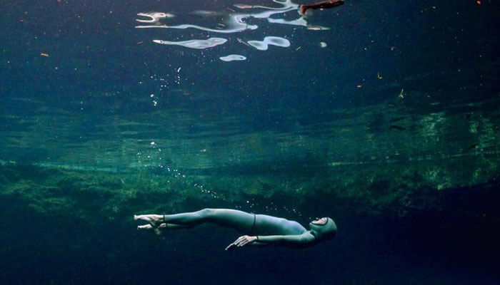 The Deepest Breath is peppered with clips where Alessia Zecchini was seen passing out underwater