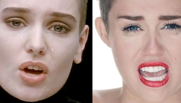 Expectedly, Miley Cyrus reacted to the forceful advice of Sinead OConnor