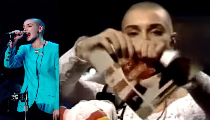 Sinéad OConnor’s infamous SNL moment banned her from the show: Watch