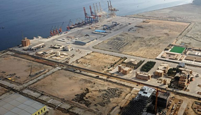 A general view of Gwadar port in Balochistan. — Reuters/File