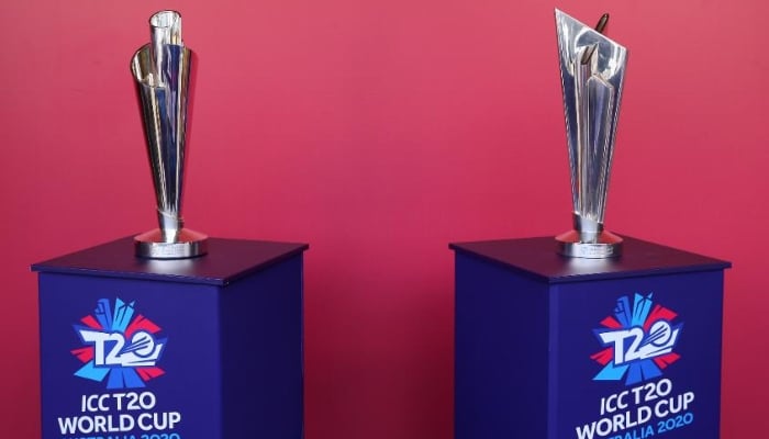 ICC T20 World Cup trophy. — ICC
