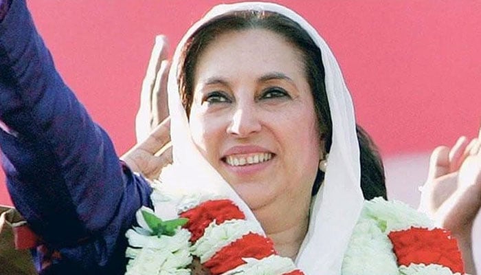 Former prime minister of Pakistan Benazir Bhutto. — Reuters/File