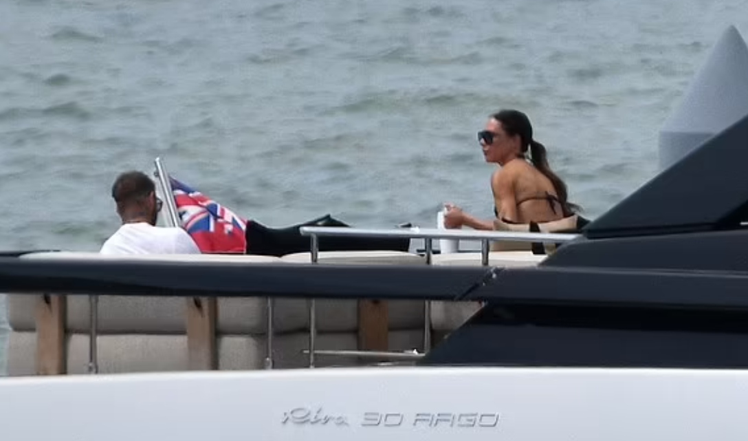 Victoria Beckham looks relaxed amid claims her friendship with Prince Harry and Meghan is over