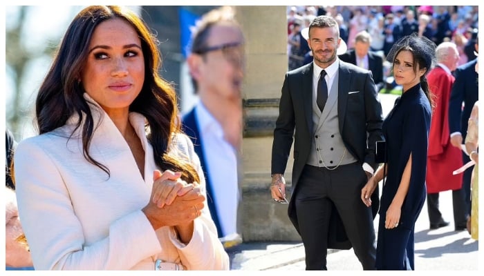 Victoria Beckham looks relaxed amid claims her friendship with Prince Harry and Meghan is over