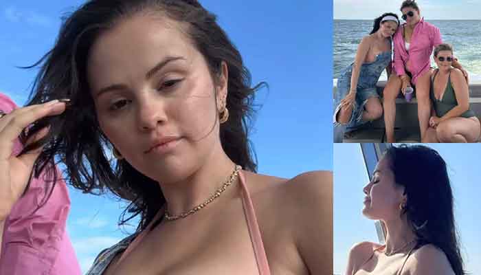 Selena Gomez shows off her true beauty in tiny pink outfit at beach