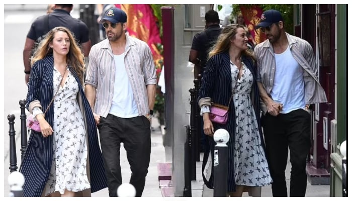 Blake Lively puts on romantic display with husband Ryan Reynolds on Paris getaway