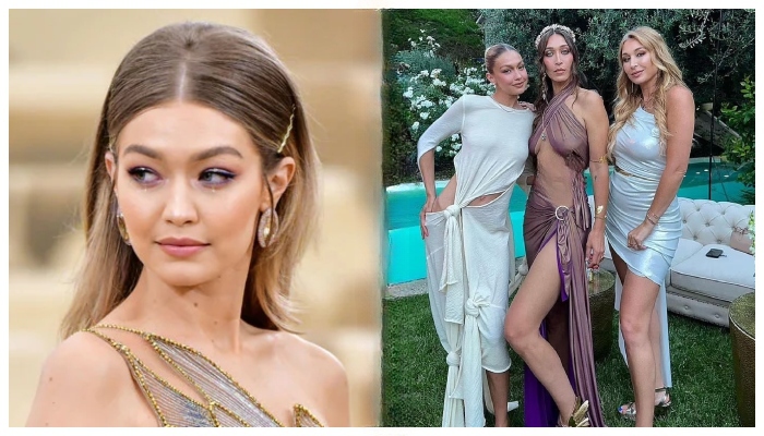 Gigi Hadid looks stylish as she celebrates sister Alana Hadids birthday