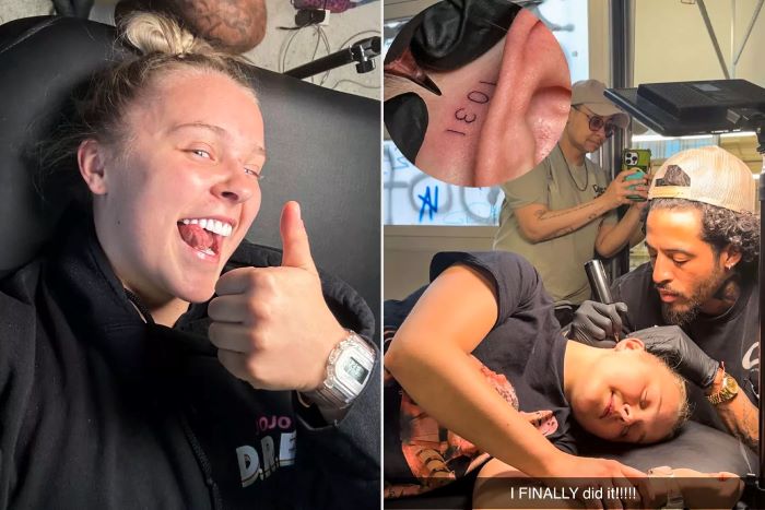 JoJo Siwa unveils the significance behind her 1st tattoo with friends