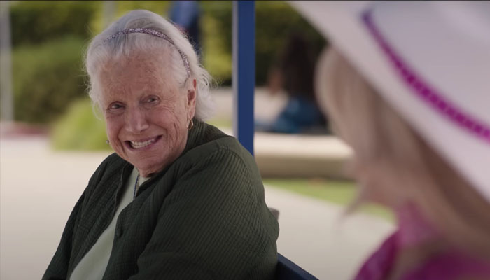 We mothers stand still so our daughters can look back and see how far they have come, says an old woman seemingly portraying Ruth Handler, the original inventor of Barbie, during the final moments of the film