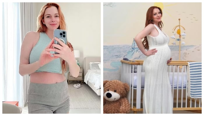 Lindsay Lohan celebrates her postpartum body in new pics