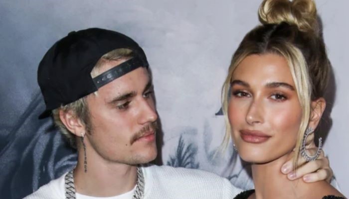 Hailey Bieber shines in ravishing red dress during enchanting Malibu night