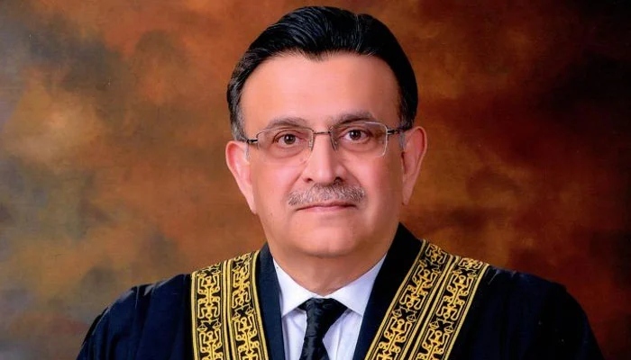 Chief Justice of Pakistan Umar Ata Bandial. — Supreme Court website
