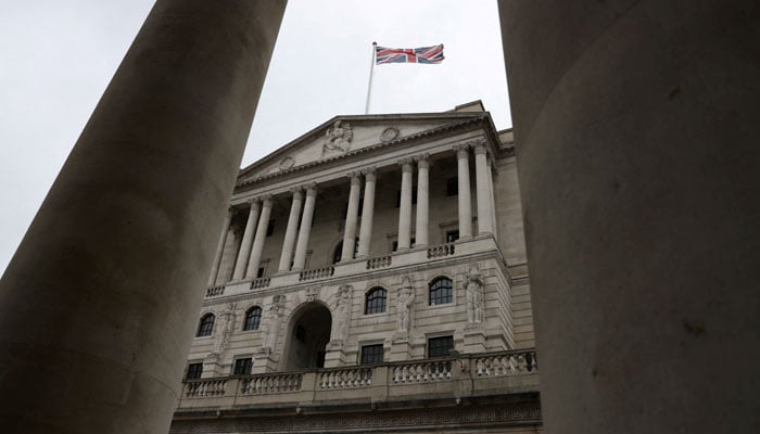 The Bank of England in the City of London, Britain, July 30, 2023. — Reuters