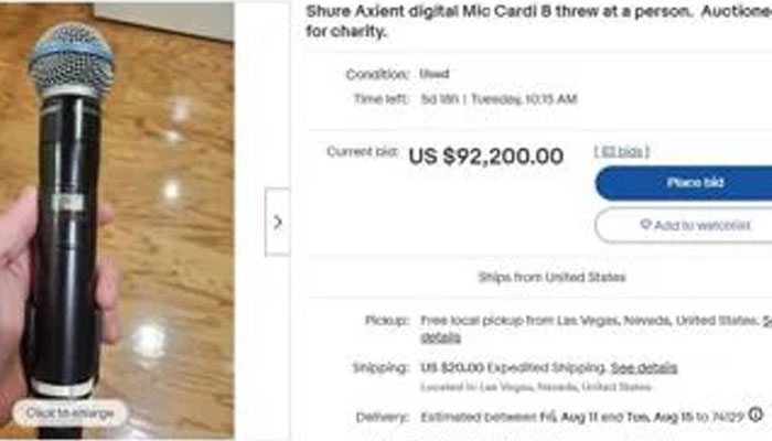 Cardi B gets a clean chit in microphone case, celebrates on Twitter