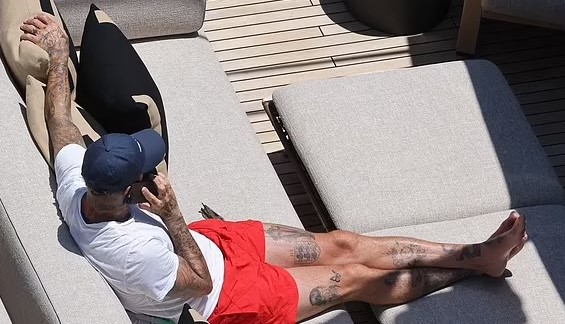 Victoria and David Beckham seen relaxing on yacht with friends after Inter Miami matches