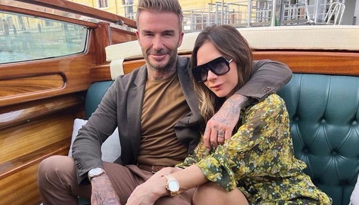 Victoria and David Beckham relax on yacht with friends including Lionel Messis wife Antonela Roccuzzo