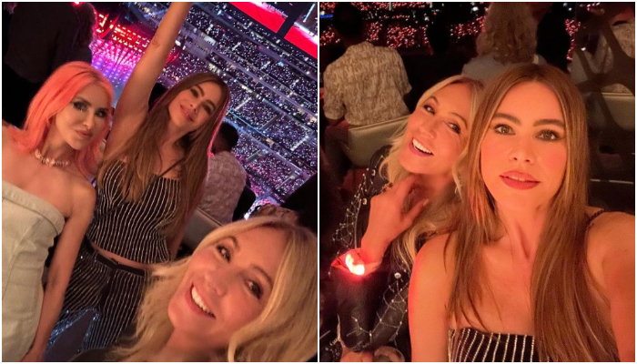 Sofia Vergara has a blast at Taylor Swifts LA show amid divorce proceedings