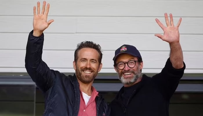 Ryan Reynolds and Hugh Jackman enjoy Wrexham match after ‘Deadpool 3 ...