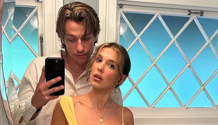 Millie Bobby Brown and Jake Bongiovi announced their engagement in April