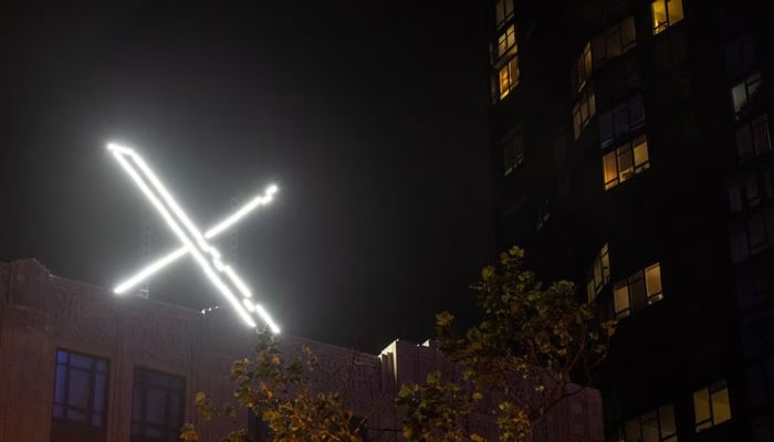 X logo is seen on the top of the headquarters of the messaging platform X, formerly known as Twitter, in downtown San Francisco, California, US, July 30, 2023. — Reuters