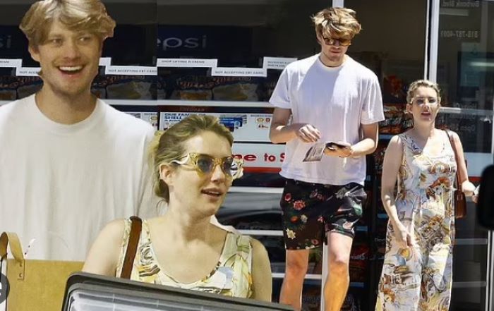 Emma Roberts and Cody John enjoy casual shopping spree at Target