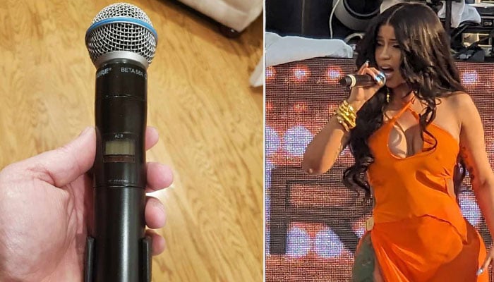 Cardi Bs thrown microphone profits will go to charities