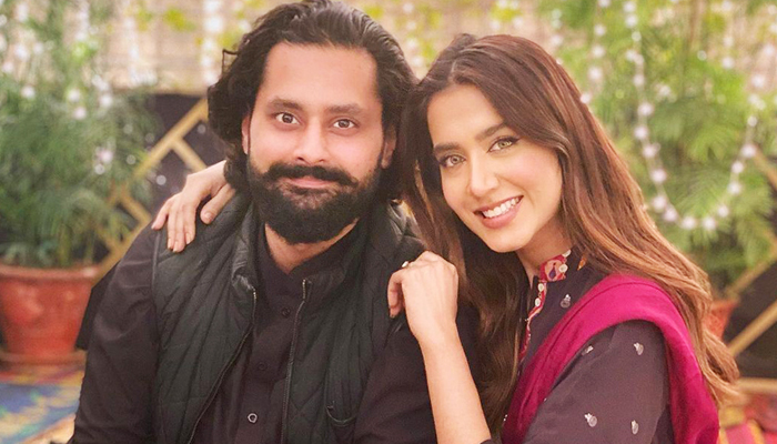 Lawyer Jibran Nasir (left) and his wife Masha Pasha. — Instagram/@manshapasha