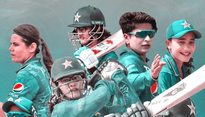 Members of the Pakistan womens cricket team. — Twitter/@TheRealPCB