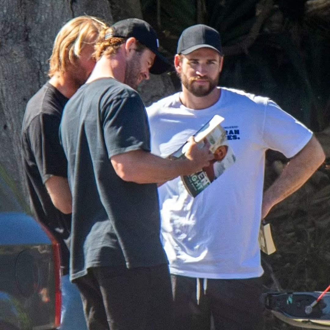 Chris Hemsworth is dashing as he celebrates 40th birthday with brother