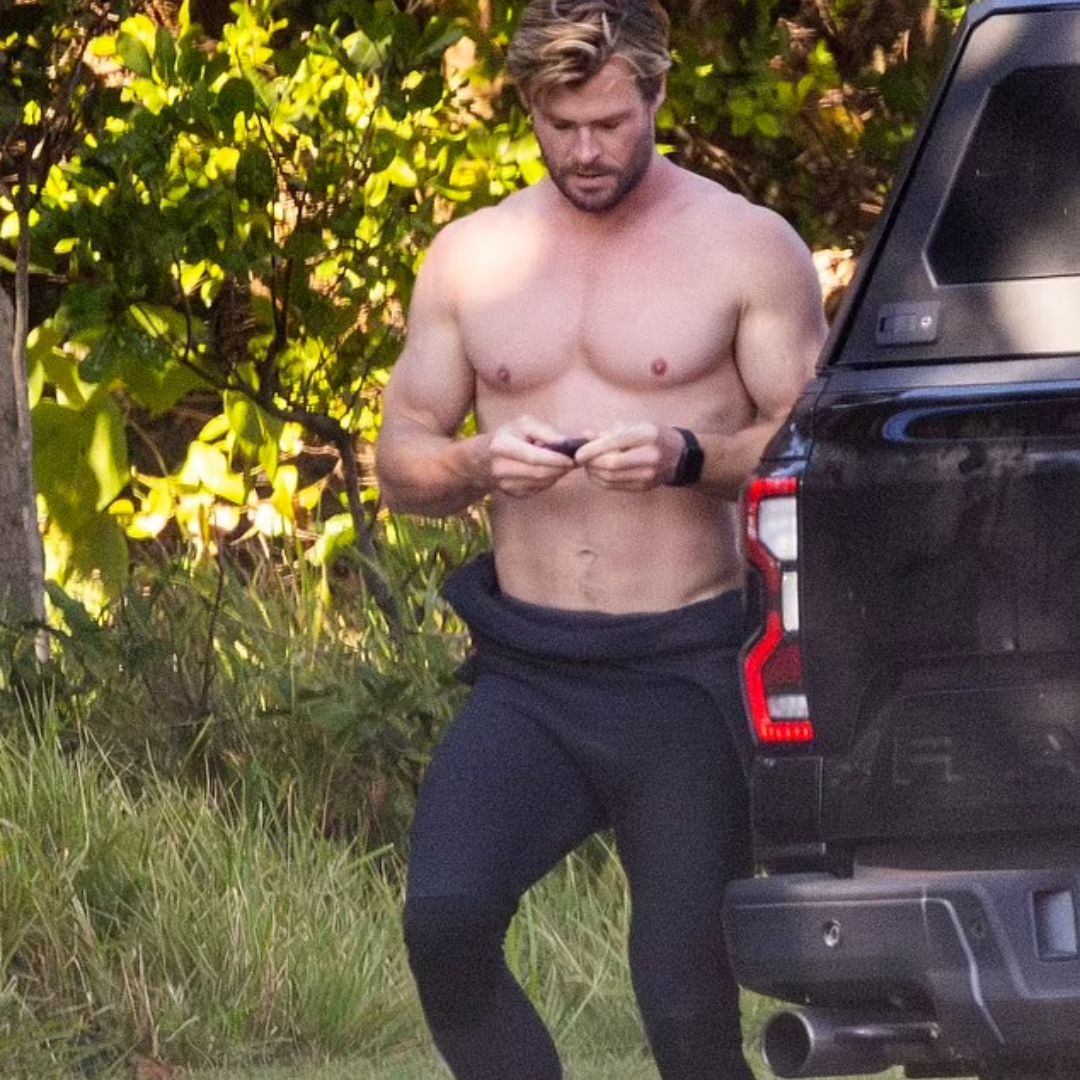 Chris Hemsworth is dashing as he celebrates 40th birthday with brother