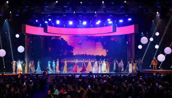 A general view during the 71st Miss Universe pageant in New Orleans, Louisiana, US, January 14, 2023.—Reuters