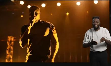 Stormzy and Chris Fonseca make grime music accessible to Deaf fans (Picture: RockstarEnergy)