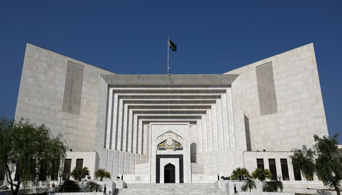 A general view of the Supreme Court of Pakistan in Islamabad, Pakistan April 4, 2022. — Reuters