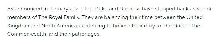 Changes made to Meghan Markle page on Royal Family website