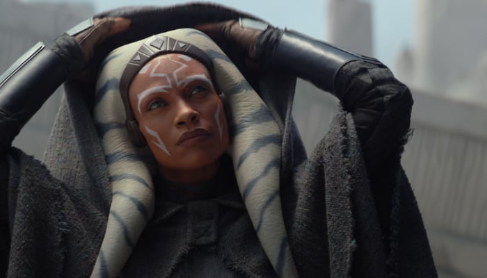 Rosario Dawson plays Ahsoka Tano in the upcoming Star Wars series Ahsoka